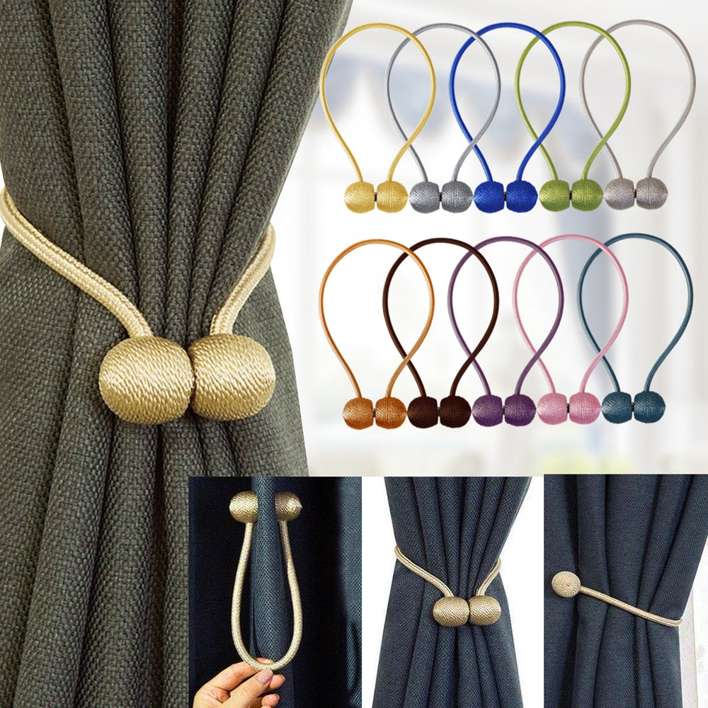 High Quality Magnetic Balls Curtain Tieback