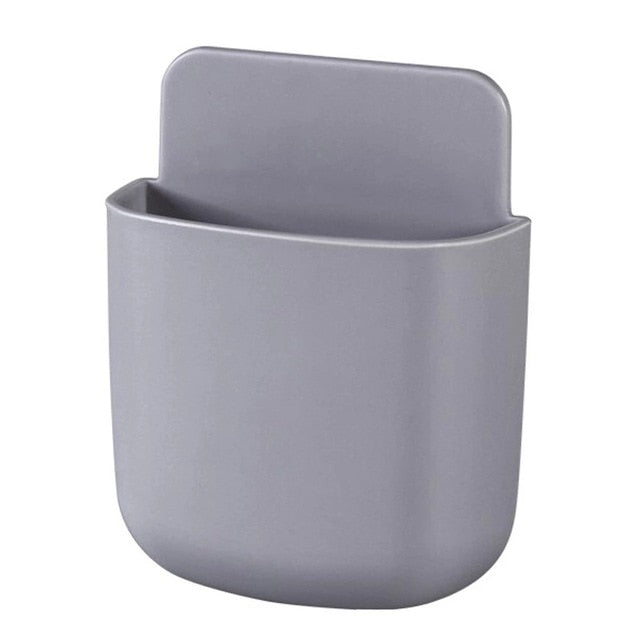 Strong Adhesive Wall-Mounted Remote Control Storage Box