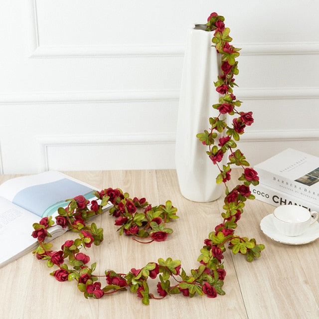 Colorful Rose Flowers Decorative Vine