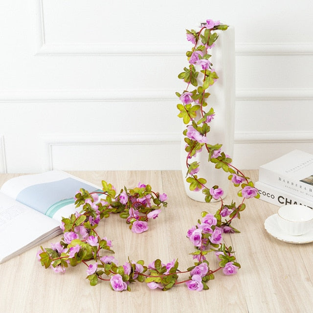 Colorful Rose Flowers Decorative Vine