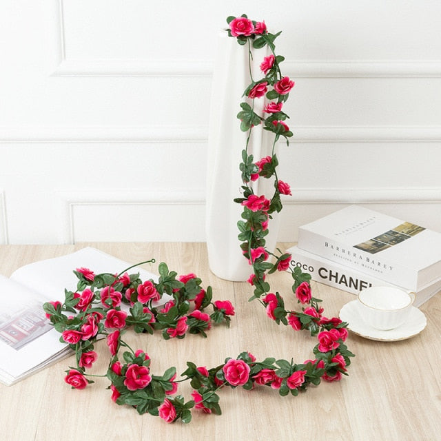 Colorful Rose Flowers Decorative Vine