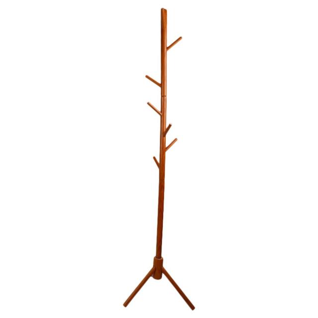 Multifunctional Solid Wood Hook Stand