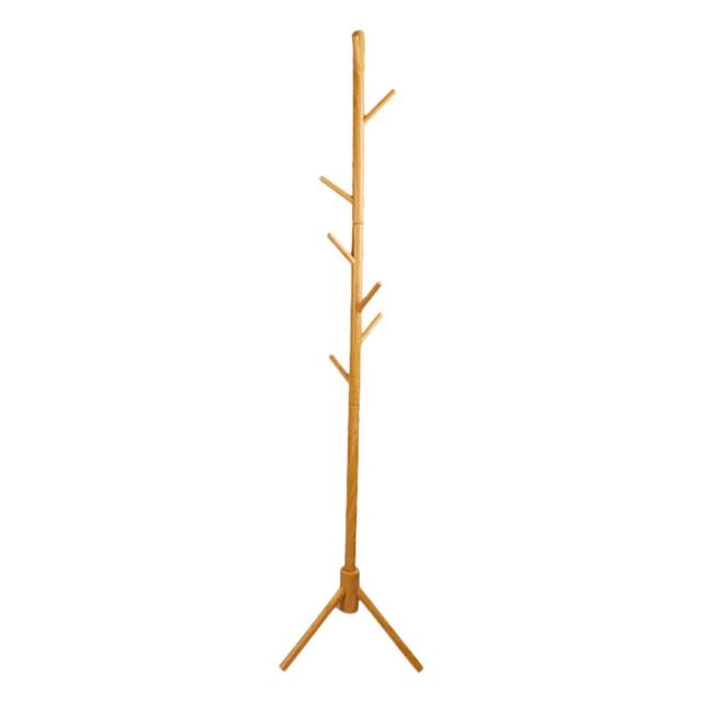 Multifunctional Solid Wood Hook Stand