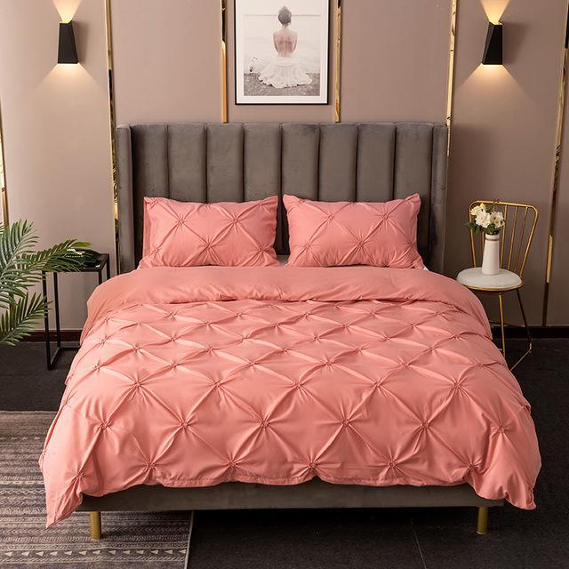 Supreme Pinch Pleated Soft Bedding Set